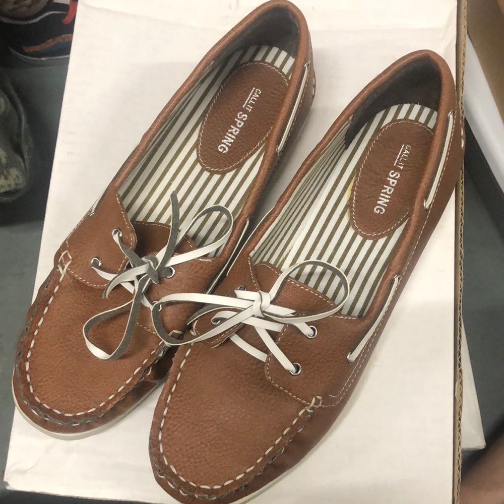 Call it spring boat flats
